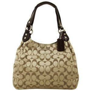 COACH コーチ　アシュレイ シグネチャー ホーボー トートバッグF21881 SKHMA