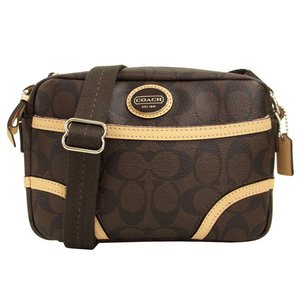COACH コーチ　ヘリテージ シグネチャー 斜め掛け カメラバッグ ショルダーバッグ