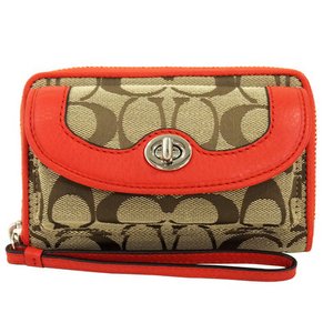 COACH コーチ　パーカー シグネチャー ユニバーサル ジップ ウォレット 財布　F49550 SKHVR