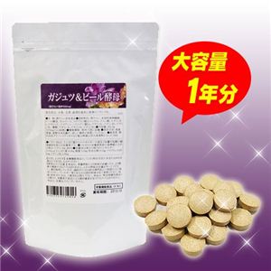 紫ウコン含有食品 ガジュツ＆ビール 酵母 1080粒 - 拡大画像