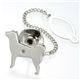 パワーストーンクリップ 犬／シルバーカラー - 縮小画像1