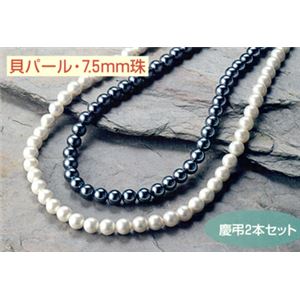 家紋入りネックレス(2本組) 50/花菱 商品画像