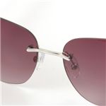 MARC JACOBS�i�}�[�N�W�F�C�R�u�X�j �T���O���X 6�^ MJ084/K/S-LKF/MD/���C�����b�h�O���f�[�V�����~���C�����b�h�E�I�����W �摜2