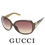 2010�N�V�샂�f�� GUCCI�i�O�b�`�j �T���O���X GG3112/F/S-086/JS�F�u���E���O���f�[�V�����~�u���E���}�[�u�� �摜4