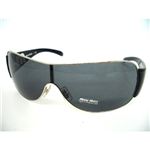 miumiu�i�~���E�~���E�j ���j�Z�b�N�X���f�� �T���O���X MU60HS-1BC1A1�F�u���b�N�~�u���b�N�yB�z �摜3