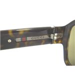 2010�N�V�^ GUCCI�i�O�b�`�j�T���O���X GG1620/S-086/X7�E�u���E���~�_�[�N�f�~�u���E�� �摜4