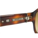 2010�N�V�^ GUCCI�i�O�b�`�j�T���O���X GG1620/S-05L/ID�E�u���E���O���f�[�V�����~���C�g�L���������f�~�u���E�� �摜4