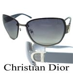 クリスチャン ディオール(Christian Dior) サングラス スモークグラデーション×クリーム系ブルー