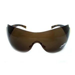 PRADA�i�v���_�j �T���O���X PR04IS-2AU8C1�E�u���E���~�S�[���h�~�}�[�u���u���E�� �摜�P