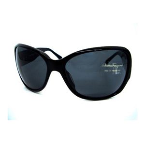 Salvatore Ferragamo�i�T�����@�g�[�� �t�F���K���j �T���O���X FE2164A-10187/�u���b�N�~�V���o�[���`�[�t �摜2