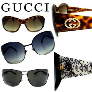 GUCCI(グッチ) サングラス GG2861/S-65Z/LF・スモークグラデーション×ブラック