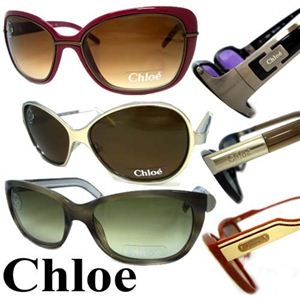 Chloe（クロエ） サングラス CL2176-C04 スモークグラデーション×パール系ブルー