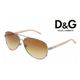 D＆G（ディー＆ジー） サングラス DD6047-319／2L ブラウングラデーション×ピンク系ベージュ