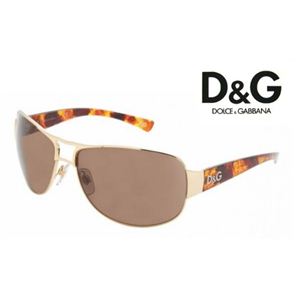 D&G(ディー&ジー) サングラス DD6056-069/73 ブラウン×ライトデミブラウン