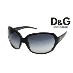 D&G（ディー&ジー） サングラス DD8018‐5018G スモークグラデーション×ブラック