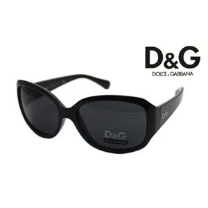 D&G(ディー&ジー) サングラス DD8065‐50187 スモーク×ブラック