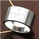 GUCCI シルバーリング 163197 J8400 8106 12号
