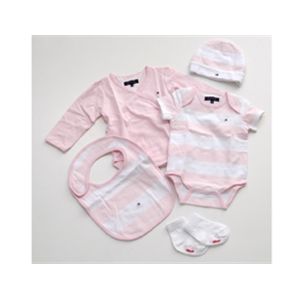 TOMMY HILFIGER(トミーヒルフィガー) ベビーギフトロール EZ51414717 691(ピンク) - 拡大画像