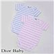 Dior(ディオール) Baby ストライプ ロンパース Cielo(ブルー) - 縮小画像5