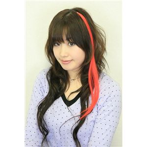 エクステストレート　赤【5個セット】