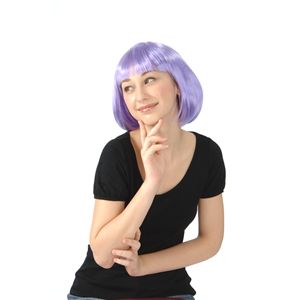 step-up ストレートパープルボブ
