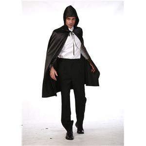 ブラックマント　黒　Men's - 拡大画像