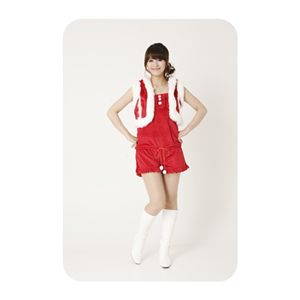 赤いショートパンツ「ローズガールサンタ」