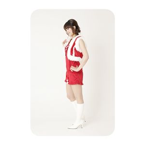 赤いショートパンツ「ローズガールサンタ」