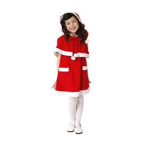 【2010年クリスマス向け】キッズケープサンタ レッド 120