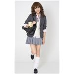 TE-10AW チェックネクタイ ピンク×黒×白