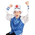 【コスプレ】 JAPAN帽子 白 4560320844723