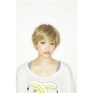 【コスプレ】 【耐熱ウィッグ】【フルウィッグ】★Hip Chick Wig Tokyo★ スパイスショート ナチュラルブロンド 4560320844570