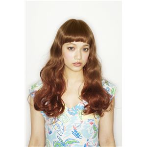 【コスプレ】 【耐熱ウィッグ】【フルウィッグ】★Hip Chick Wig Tokyo★ ドーリーウェーブ アプリコットグラデ 4560320844587
