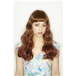 【コスプレ】 【耐熱ウィッグ】【フルウィッグ】★Hip Chick Wig Tokyo★ ドーリーウェーブ アプリコットグラデ 4560320844587