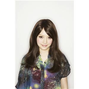 【コスプレ】 【耐熱ウィッグ】【フルウィッグ】★Hip Chick Wig Tokyo★ ニュアンスストレート ナチュラルブラウン 4560320844594