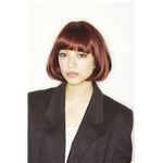 【コスプレ】 【耐熱ウィッグ】【フルウィッグ】★Hip Chick Wig Tokyo★ ミニマムボブ オレンジレッド 4560320844648