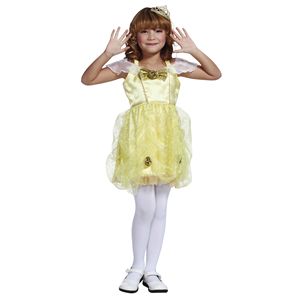 【2012ハロウィンコスプレ キッズ】ロイヤルイエローガールキッズ 100 4560320841869