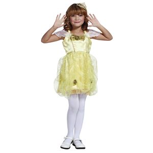 【2012ハロウィンコスプレ キッズ】ロイヤルイエローガールキッズ 120 4560320841876