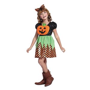 【2012ハロウィンコスプレ キッズ】ピンキーパンプキン 120 4560320842026