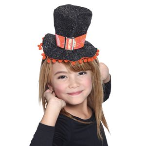 【2012ハロウィンコスプレ】シャインシルクハットカチューシャ ブラック 4560320842200