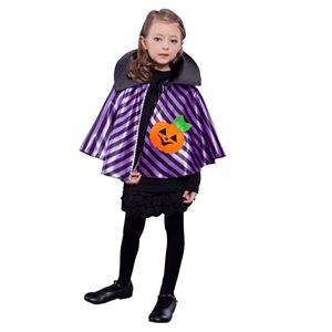 【2012ハロウィンコスプレ キッズ】ボーダーパンプキンマント 4560320836094