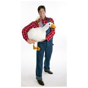 【ハロウィンコスプレ】 Big Fat Goose arm puppet ＆ shirt costume（大きなアヒルのアームパペット）※専用シャツ付き 895104002155 - 拡大画像