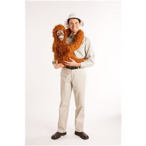 【2012ハロウィンコスプレ】 Baby Orangutan arm puppet（赤ちゃんオランウータンのアームパペット）※専用シャツ付き 895104002308