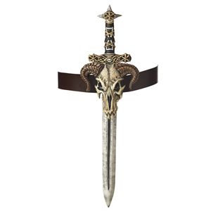 【ハロウィンコスプレ】 Warlord Sword with Beast Skull Sheath（豪胆な猛将の剣と鞘） 019519025756 - 拡大画像