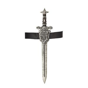 【ハロウィンコスプレ】 Knight Sword with Crusader Sheath（勇敢な騎士の剣と鞘） 019519025763 - 拡大画像