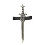 【ハロウィンコスプレ】 Knight Sword with Crusader Sheath（勇敢な騎士の剣と鞘） 019519025763