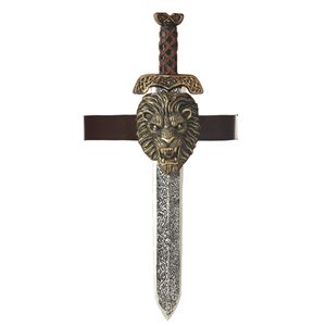 【ハロウィンコスプレ】 Roman Sword with Gold Lion Sheath（栄光の獅子の剣と鞘） 019519025978 - 拡大画像