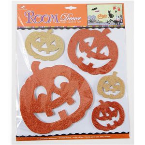 【2012ハロウィン】 グリッタールームデコレーション（パンプキン） 4560320835028