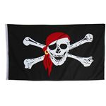 【コスプレ】 【ハロウィン】 Polyester Pirate Flag（海賊の旗） 4560320843535