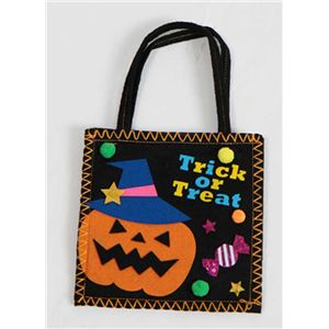 【2012ハロウィンコスプレ キッズ】 Felt Bag Trick or Treat（フェルト地かぼちゃバッグ） 4562295503612